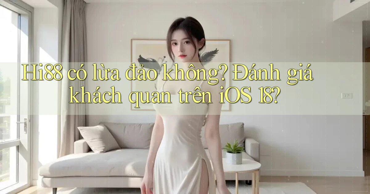 Hi88 có lừa đảo không đánh giá khách quan trên iOS 18