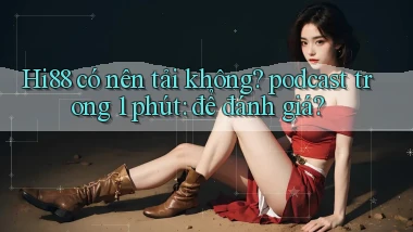 Hi88 có nên tải không podcast trong 1 phút để đánh giá