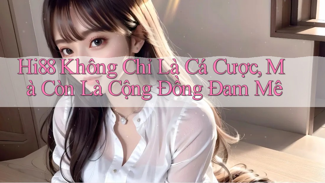 Hi88 Không Chỉ Là Cá Cược, Mà Còn Là Cộng Đồng Đam Mê Hi88 Không Chỉ Là Cá Cược, Mà Còn Là Cộng Đồng Đam Mê