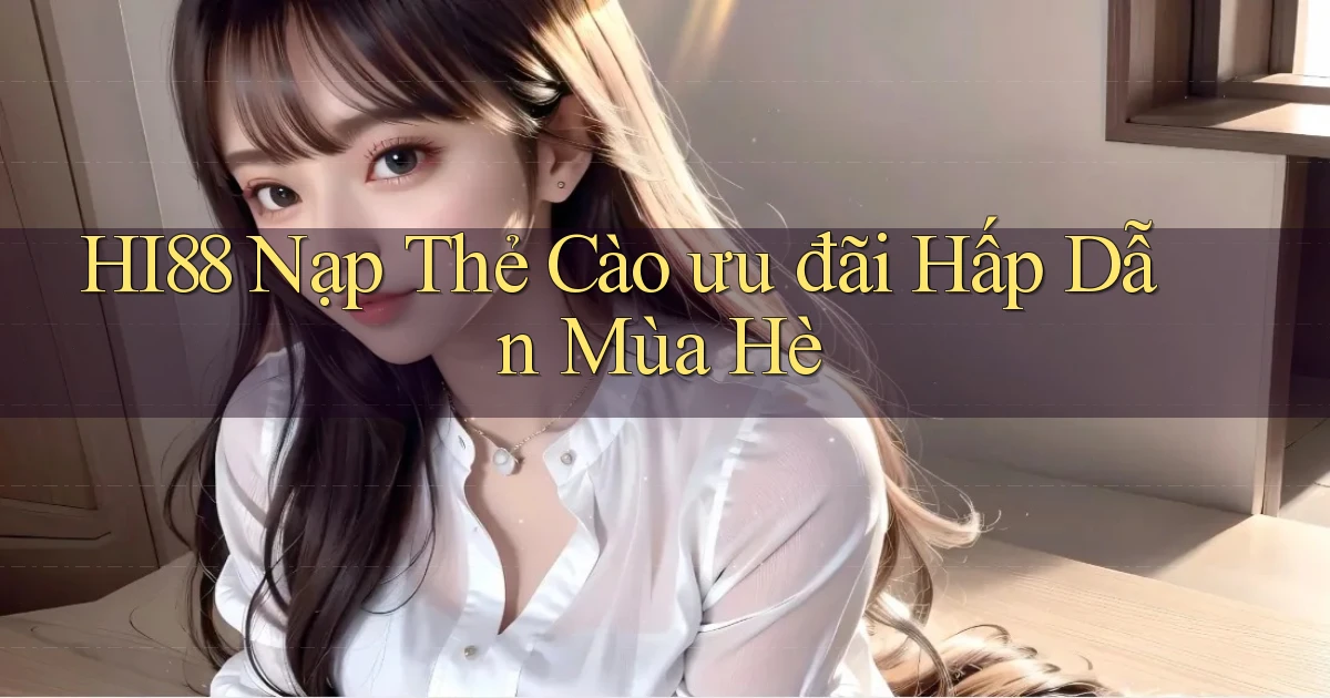hi88 nạp thẻ cào ưu đãi hấp dẫn mùa hè