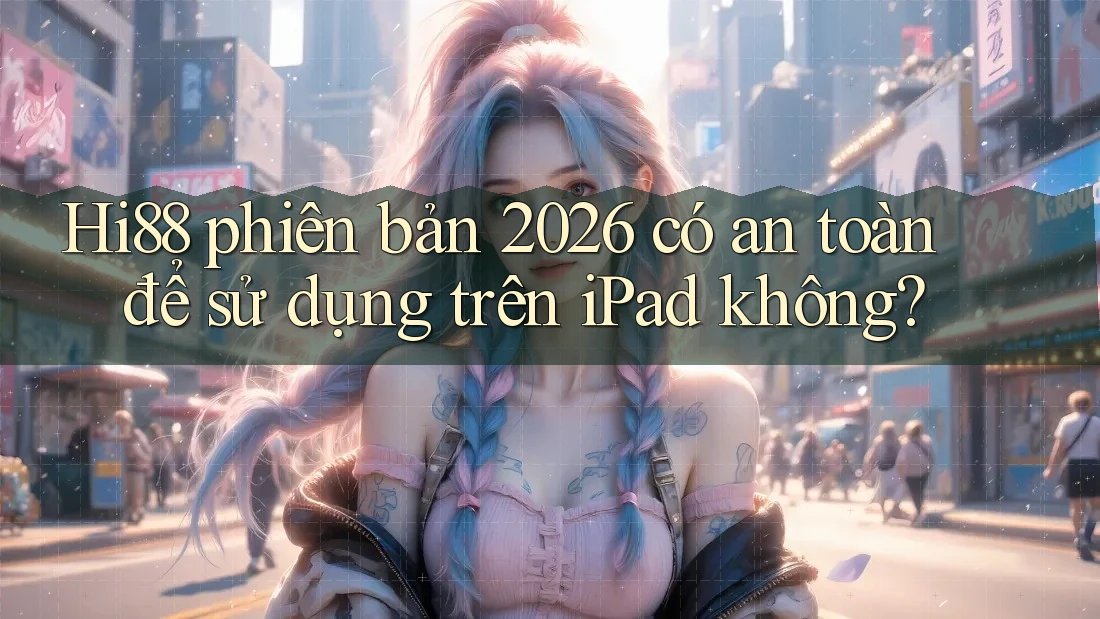 Hi88 phiên bản 2026 có an toàn để sử dụng trên iPad không?