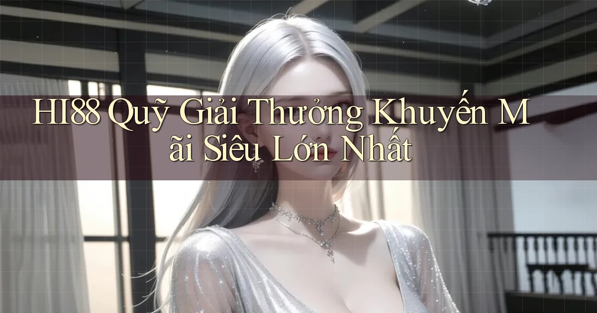 hi88  quỹ giải thưởng khuyến mãi siêu lớn nhất