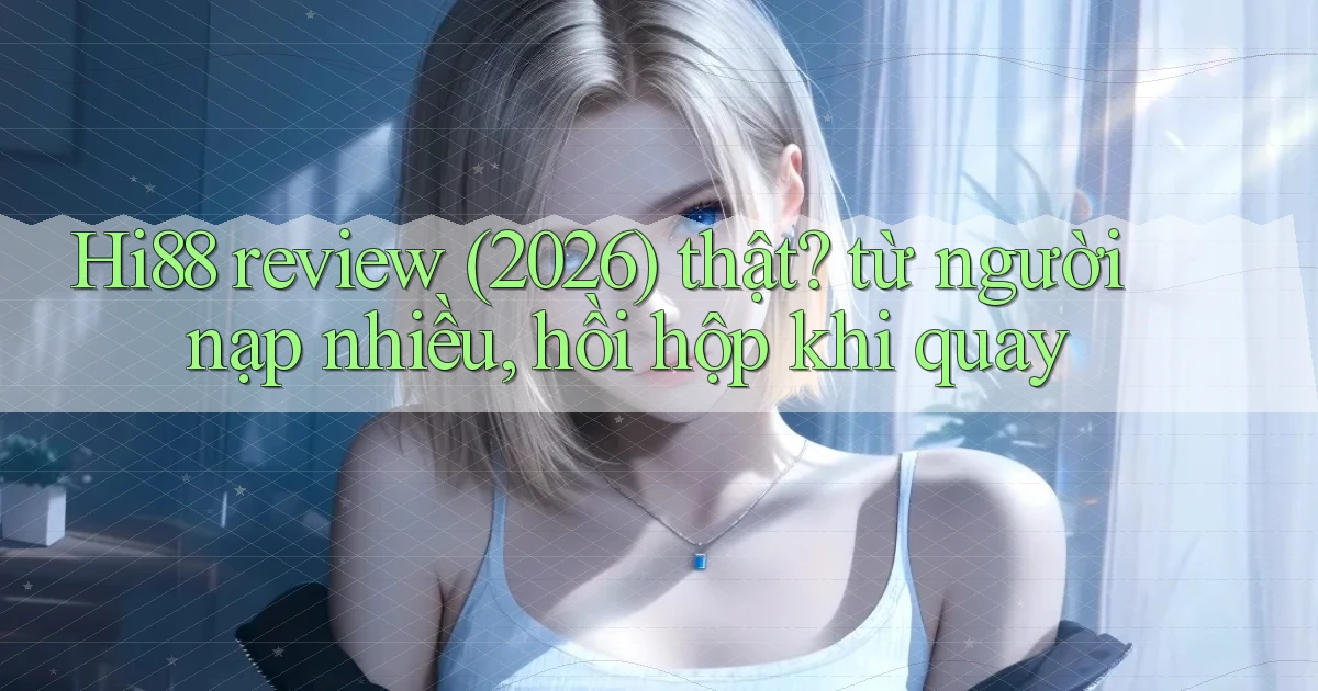 Hi88 review (2026) thật từ người nạp nhiều, hồi hộp khi quay