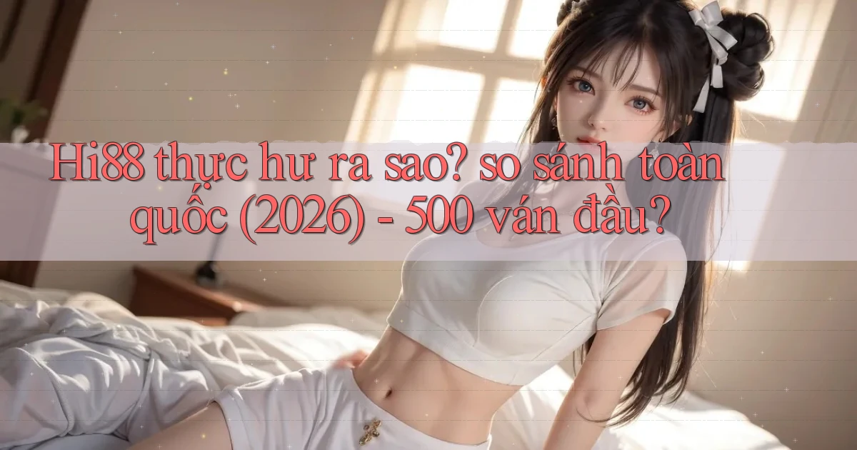 Hi88 thực hư ra sao so sánh toàn quốc (2026)   500 ván đầu