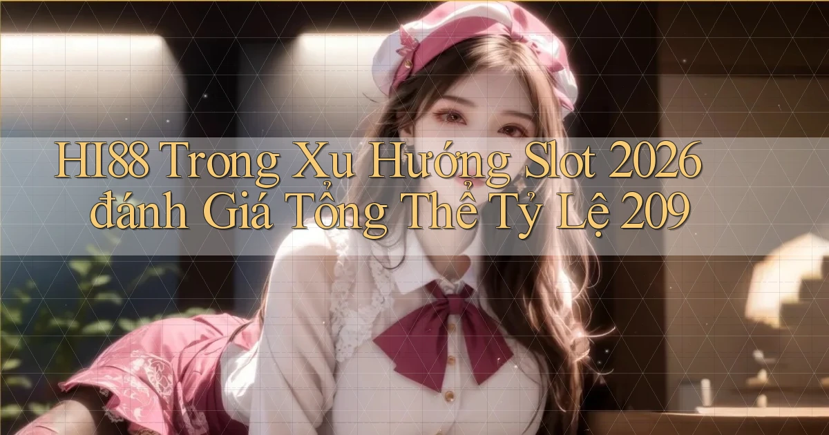 hi88 trong xu hướng slot 2026 đánh giá tổng thể   tỷ lệ 209