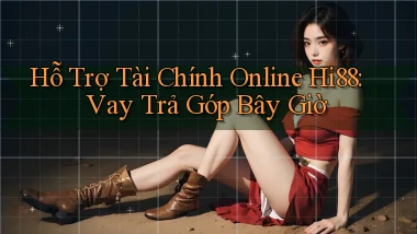 hỗ trợ tài chính online hi88 vay trả góp bây giờ