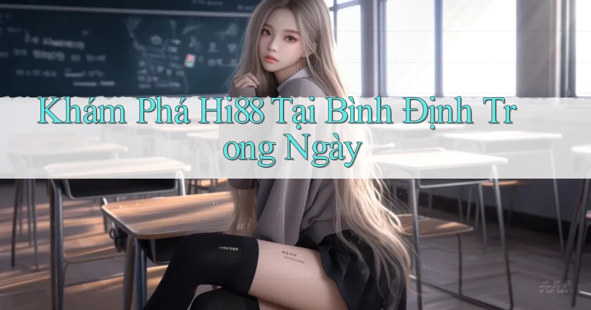 khám phá hi88 tại Bình Định trong ngày