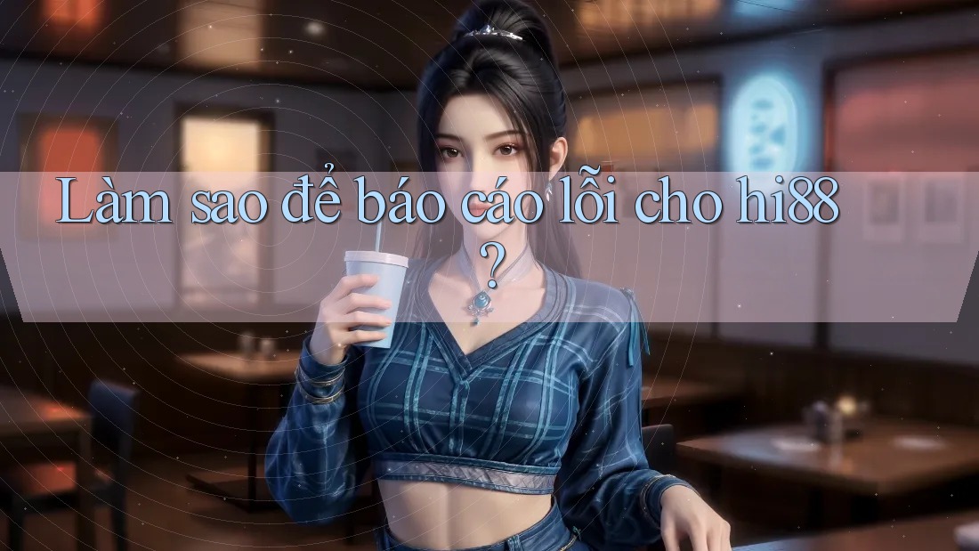Làm sao để báo cáo lỗi cho hi88?