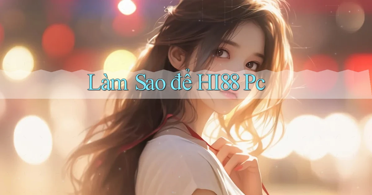 làm sao để hi88 pc