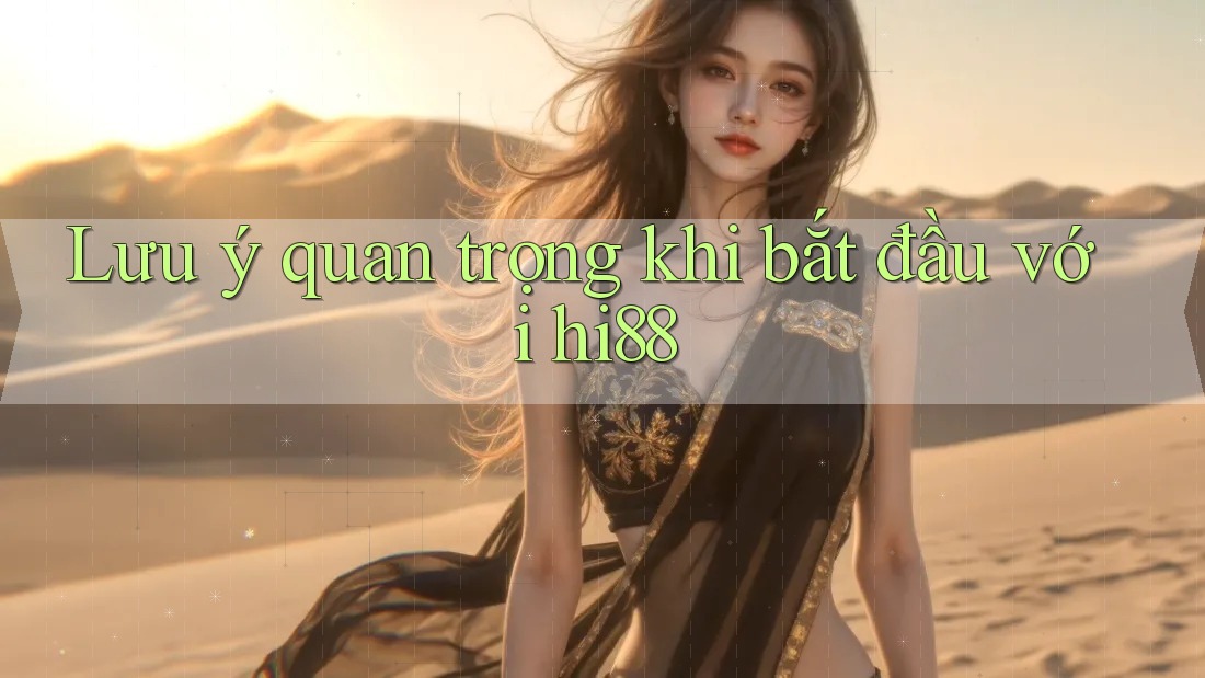 Lưu ý quan trọng khi bắt đầu với hi88 Lưu ý quan trọng khi bắt đầu với hi88