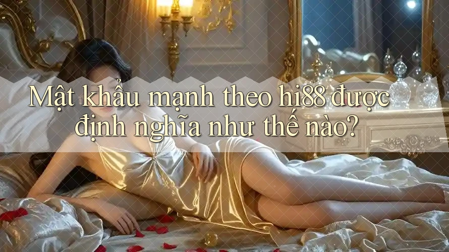 Mật khẩu mạnh theo hi88 được định nghĩa như thế nào?