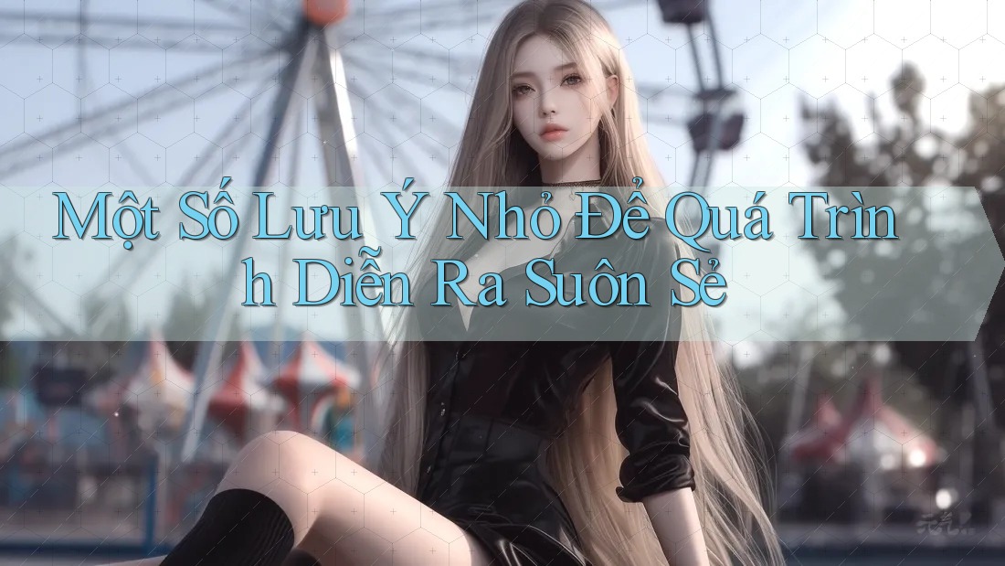 Một Số Lưu Ý Nhỏ Để Quá Trình Diễn Ra Suôn Sẻ