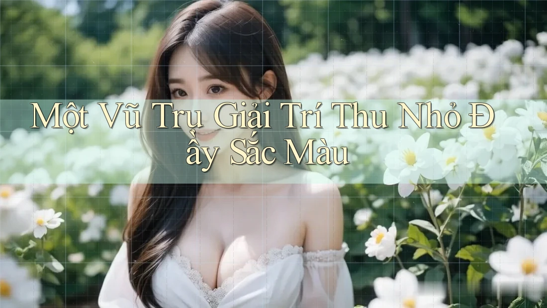 Một Vũ Trụ Giải Trí Thu Nhỏ Đầy Sắc Màu