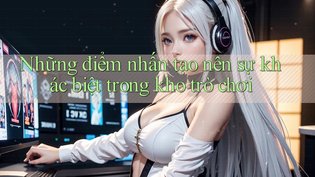 Những điểm nhấn tạo nên sự khác biệt trong kho trò chơi Những điểm nhấn tạo nên sự khác biệt trong kho trò chơi