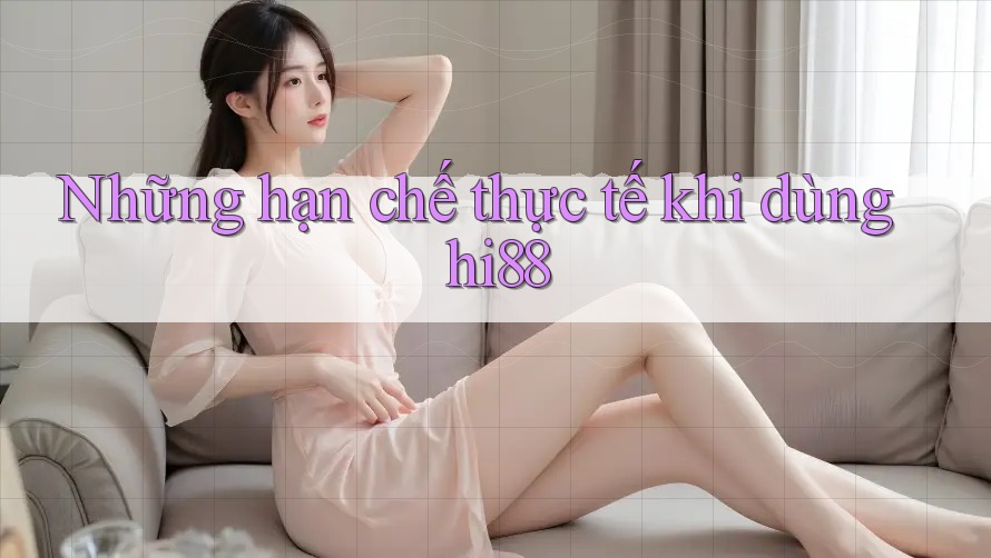 Những hạn chế thực tế khi dùng hi88