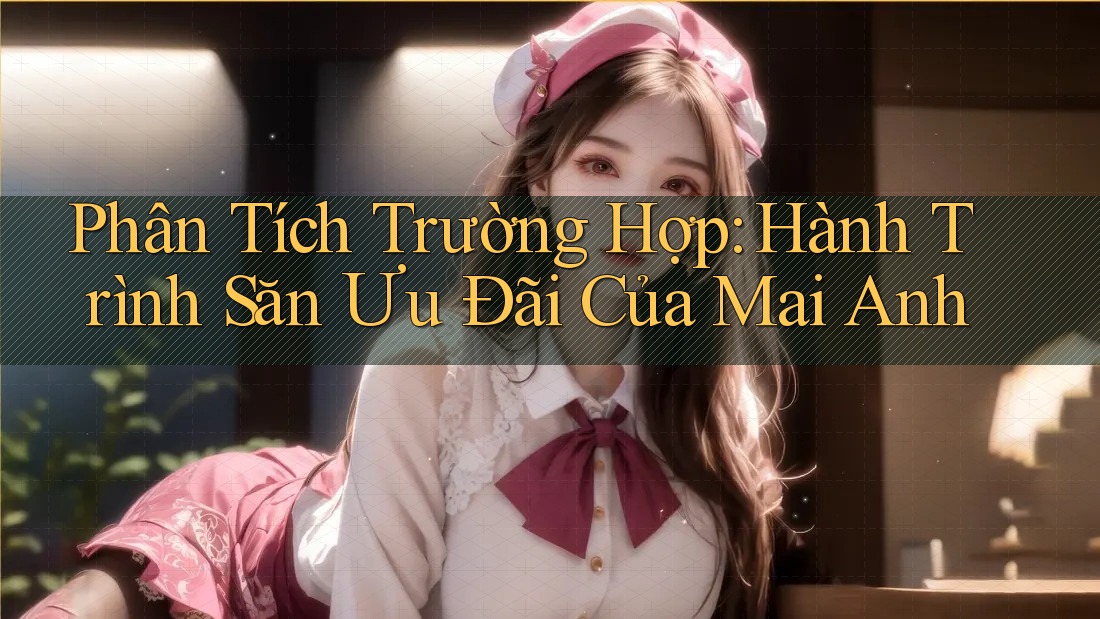Phân Tích Trường Hợp: Hành Trình Săn Ưu Đãi Của Mai Anh Phân Tích Trường Hợp: Hành Trình Săn Ưu Đãi Của Mai Anh