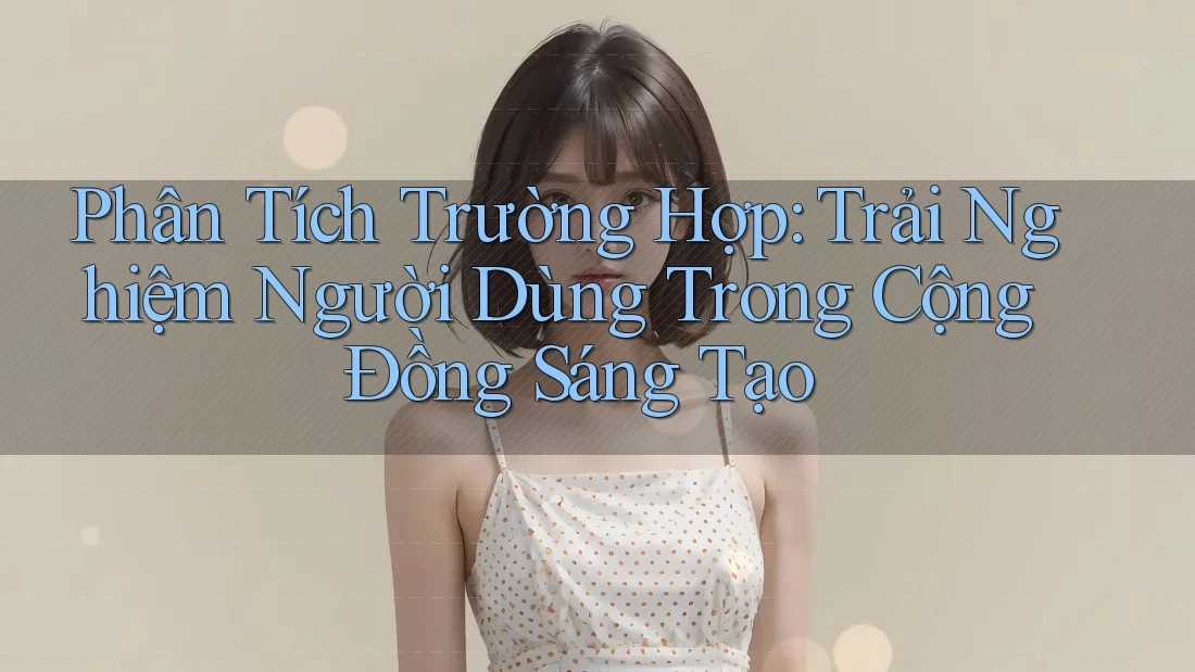 Phân Tích Trường Hợp: Trải Nghiệm Người Dùng Trong Cộng Đồng Sáng Tạo