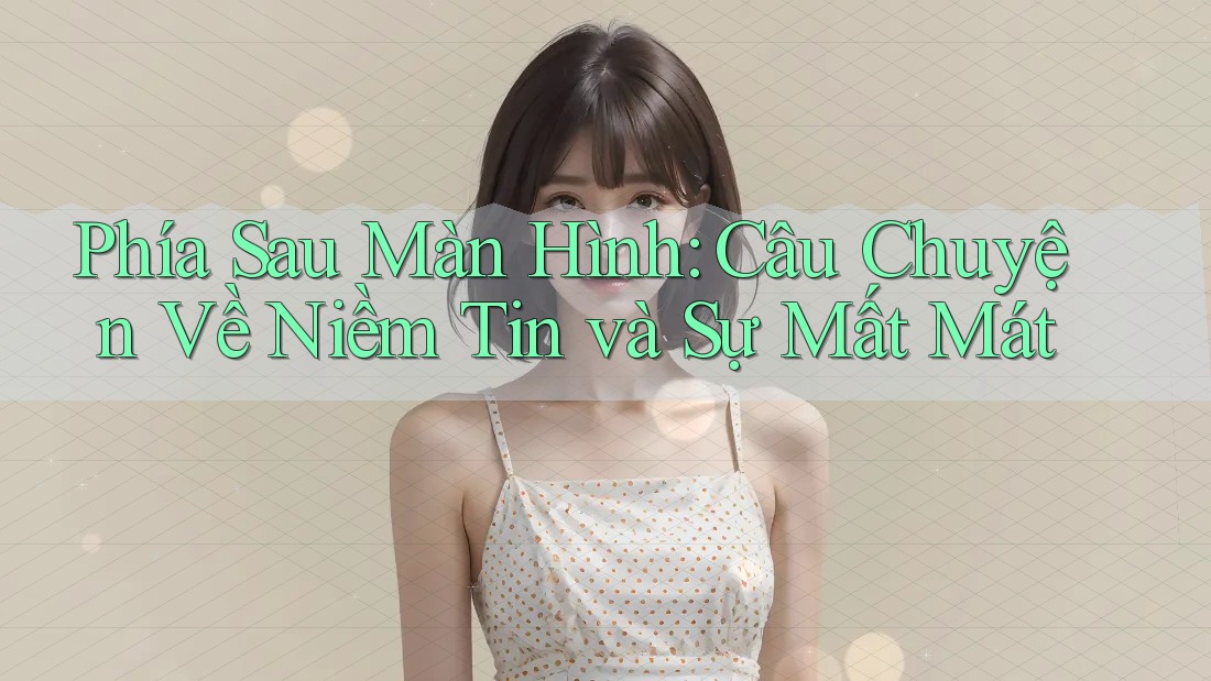 Phía Sau Màn Hình: Câu Chuyện Về Niềm Tin và Sự Mất Mát