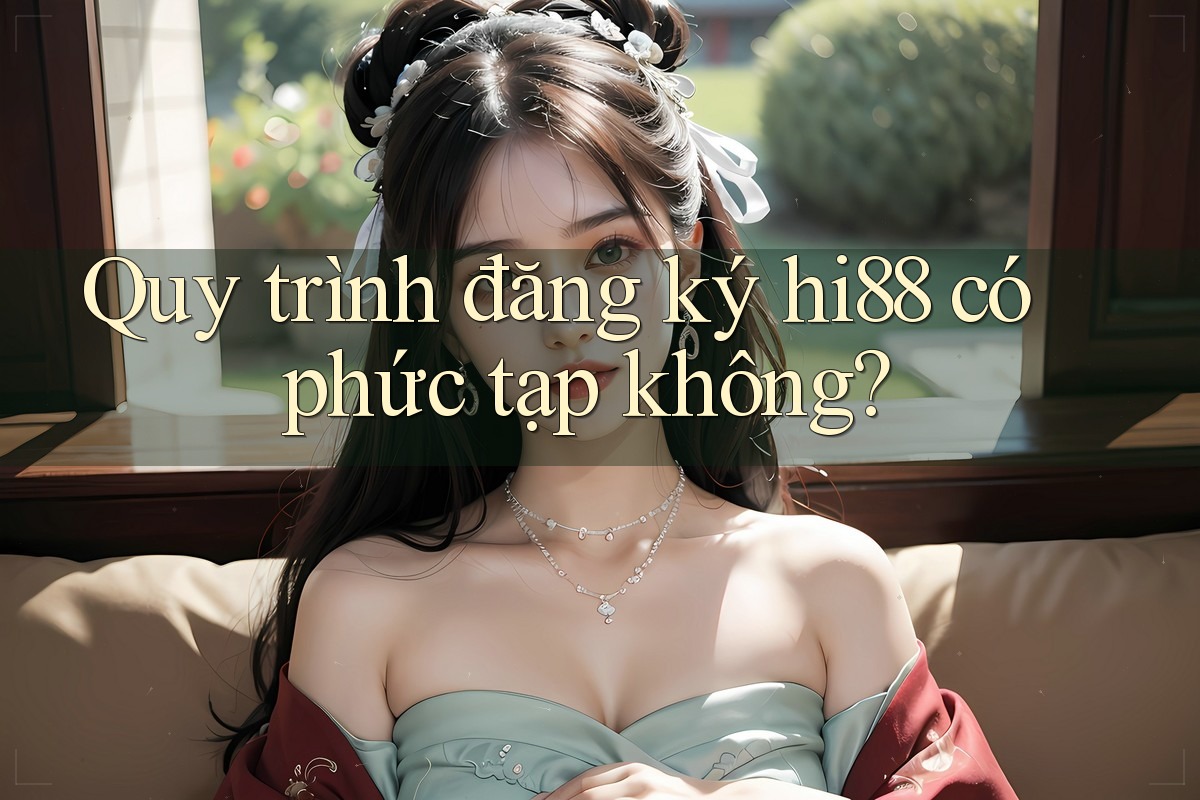 Quy trình đăng ký hi88 có phức tạp không? Quy trình đăng ký hi88 có phức tạp không?