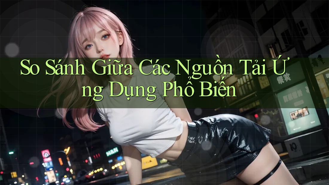 So Sánh Giữa Các Nguồn Tải Ứng Dụng Phổ Biến