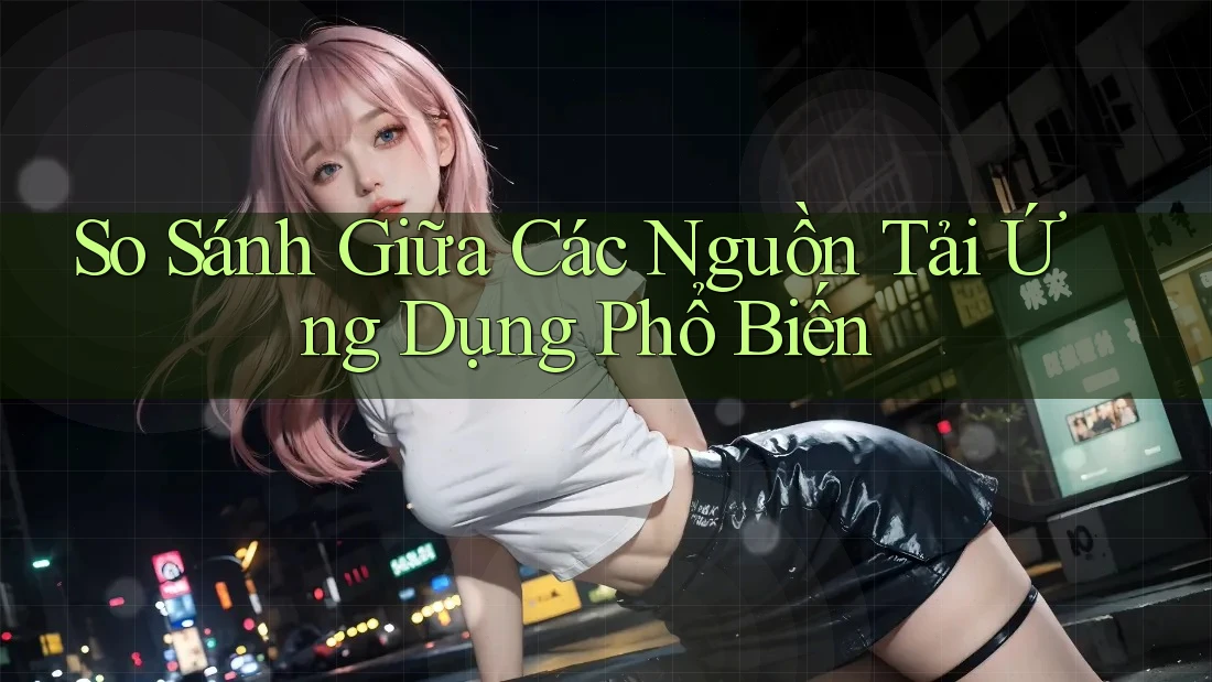 So Sánh Giữa Các Nguồn Tải Ứng Dụng Phổ Biến So Sánh Giữa Các Nguồn Tải Ứng Dụng Phổ Biến