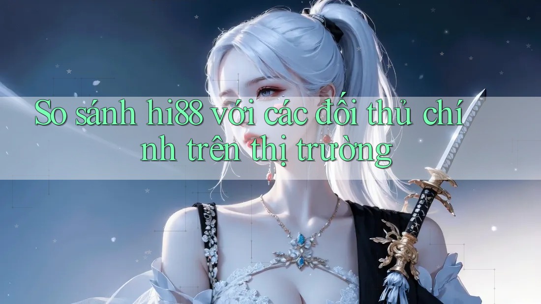 So sánh hi88 với các đối thủ chính trên thị trường