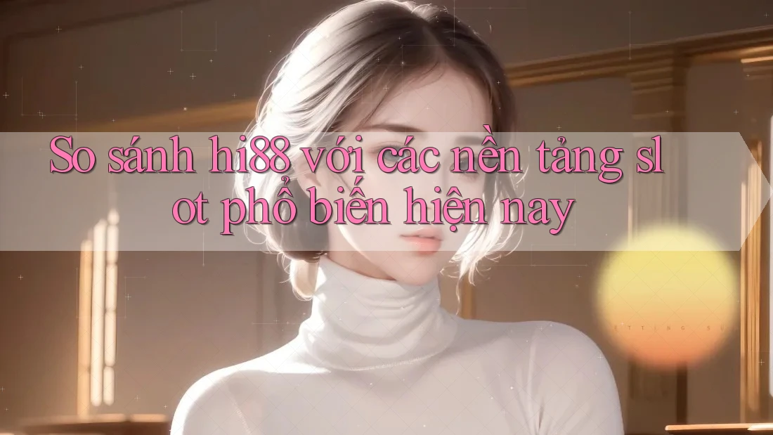 So sánh hi88 với các nền tảng slot phổ biến hiện nay So sánh hi88 với các nền tảng slot phổ biến hiện nay