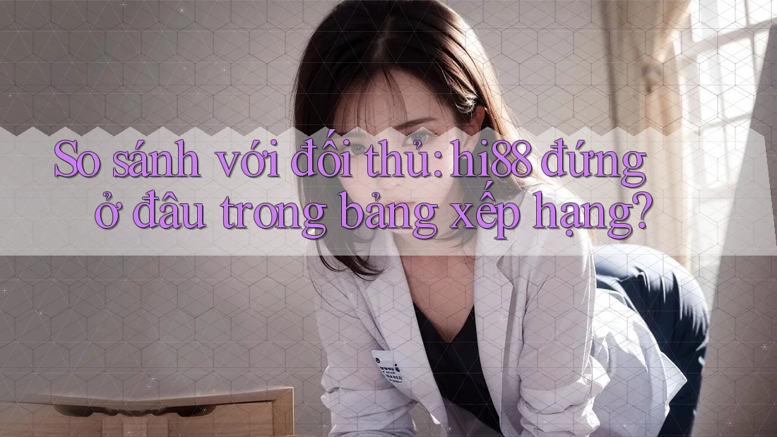 So sánh với đối thủ: hi88 đứng ở đâu trong bảng xếp hạng?