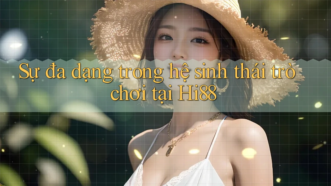 Sự đa dạng trong hệ sinh thái trò chơi tại Hi88