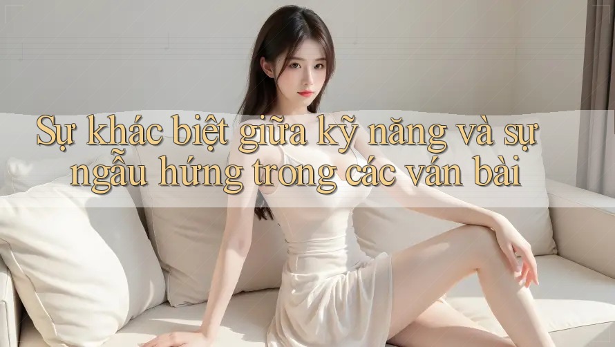 Sự khác biệt giữa kỹ năng và sự ngẫu hứng trong các ván bài Sự khác biệt giữa kỹ năng và sự ngẫu hứng trong các ván bài