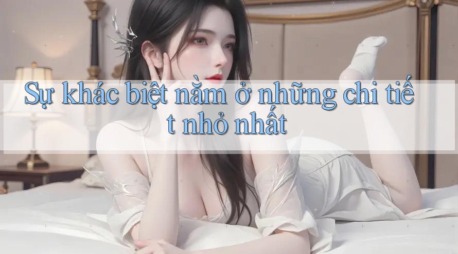 Sự khác biệt nằm ở những chi tiết nhỏ nhất
