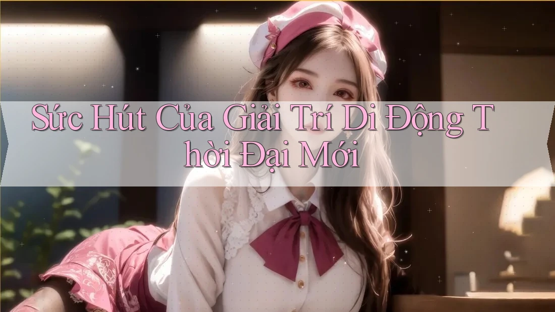 Sức Hút Của Giải Trí Di Động Thời Đại Mới