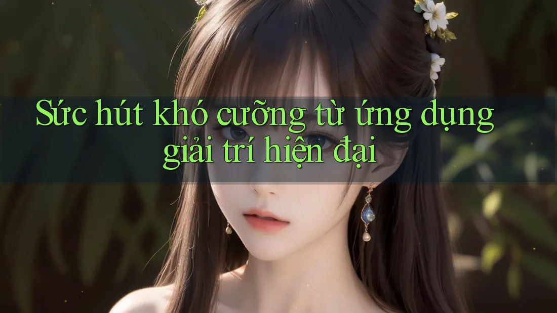 Sức hút khó cưỡng từ ứng dụng giải trí hiện đại