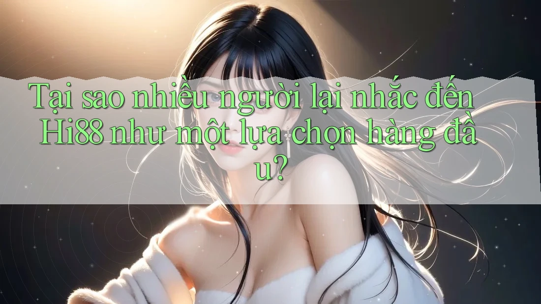 Tại sao nhiều người lại nhắc đến Hi88 như một lựa chọn hàng đầu?