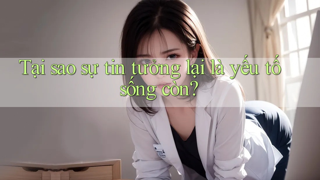 Tại sao sự tin tưởng lại là yếu tố sống còn?