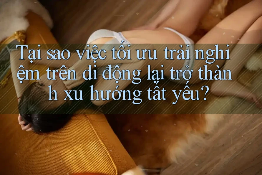 Tại sao việc tối ưu trải nghiệm trên di động lại trở thành xu hướng tất yếu?