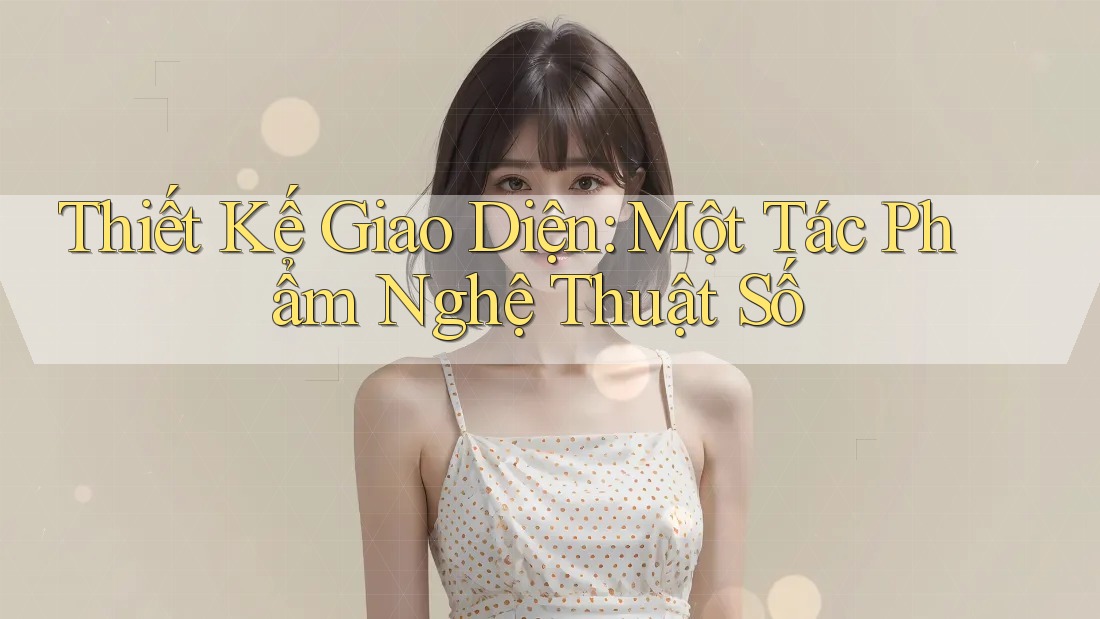 Thiết Kế Giao Diện: Một Tác Phẩm Nghệ Thuật Số Thiết Kế Giao Diện: Một Tác Phẩm Nghệ Thuật Số