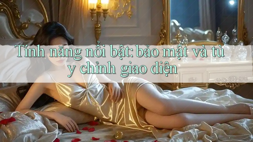 Tính năng nổi bật: bảo mật và tùy chỉnh giao diện Tính năng nổi bật: bảo mật và tùy chỉnh giao diện
