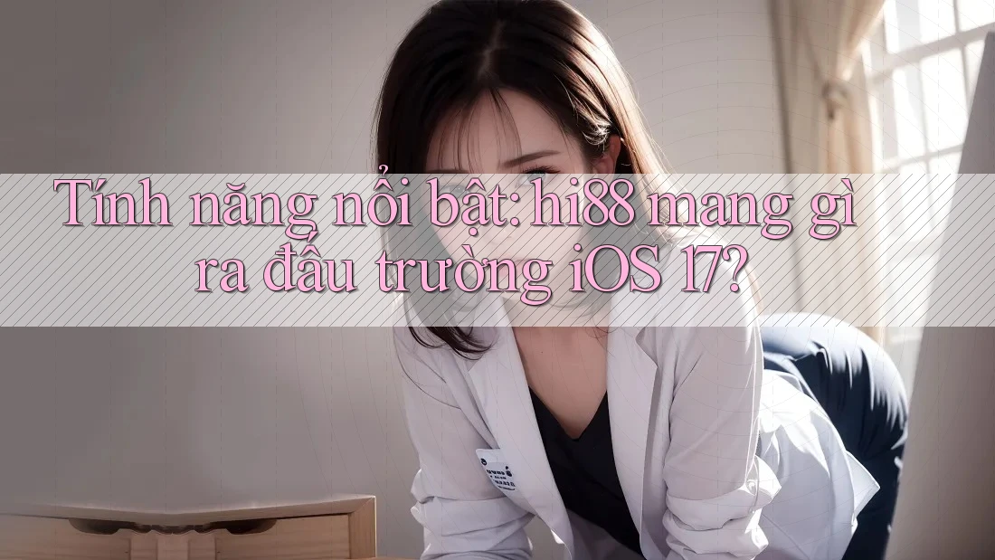 Tính năng nổi bật: hi88 mang gì ra đấu trường iOS 17?