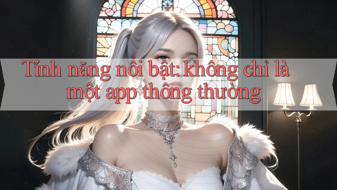 Tính năng nổi bật: không chỉ là một app thông thường Tính năng nổi bật: không chỉ là một app thông thường