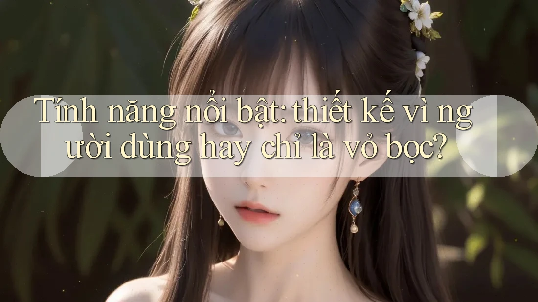 Tính năng nổi bật: thiết kế vì người dùng hay chỉ là vỏ bọc?