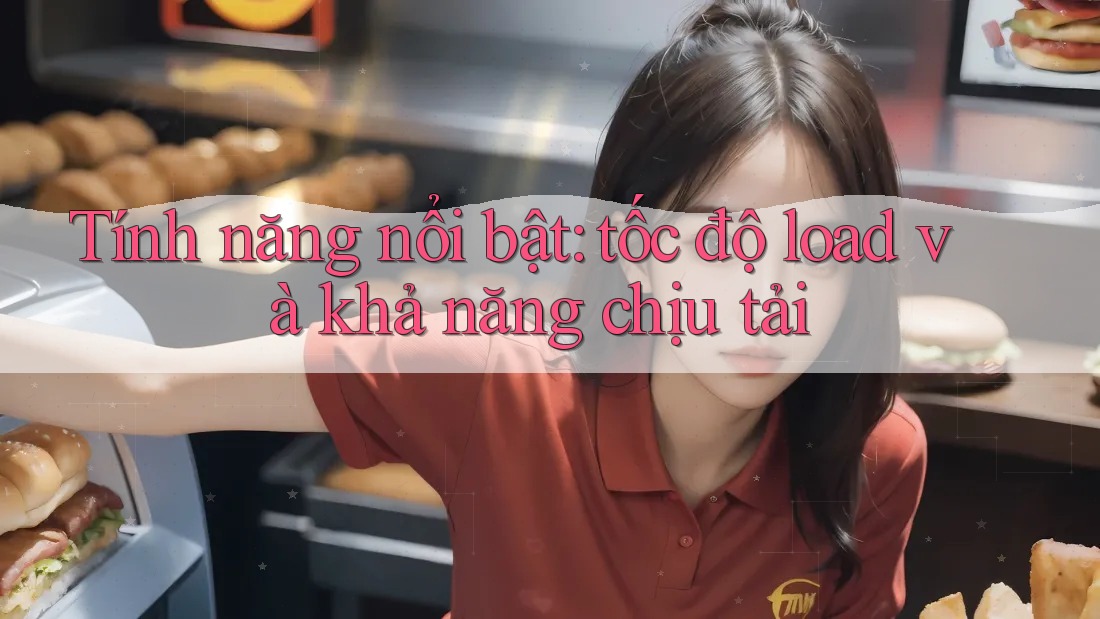 Tính năng nổi bật: tốc độ load và khả năng chịu tải