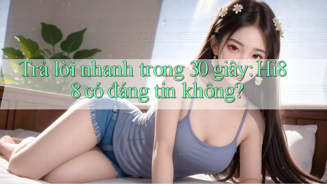 Trả lời nhanh trong 30 giây: Hi88 có đáng tin không?