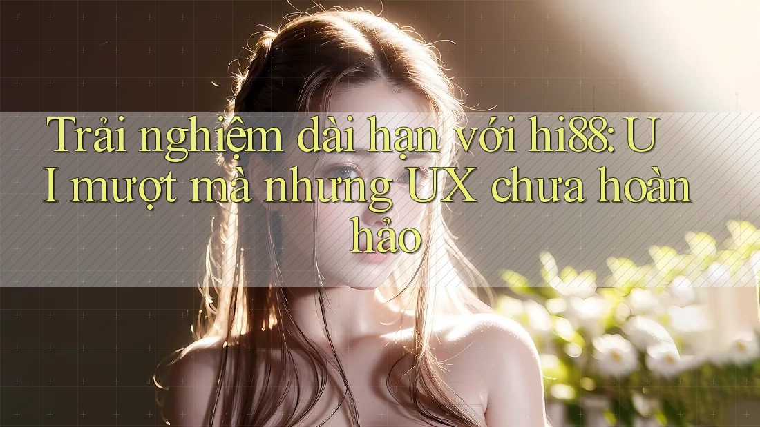 Trải nghiệm dài hạn với hi88: UI mượt mà nhưng UX chưa hoàn hảo