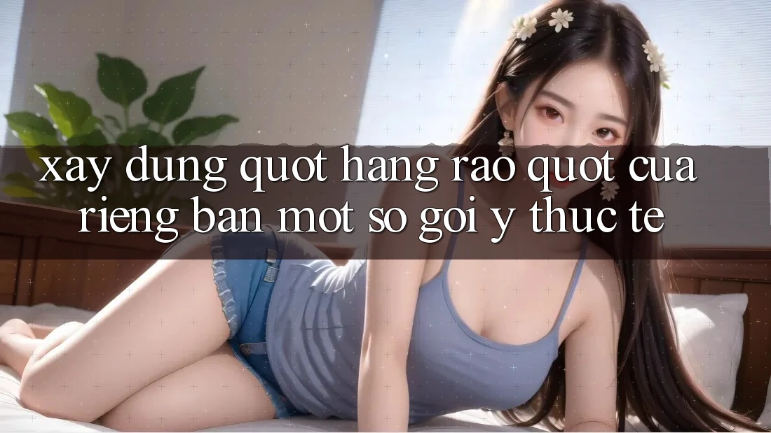 Xây Dựng " Hàng Rào" Của Riêng Bạn: Một Số Gợi Ý Thực Tế